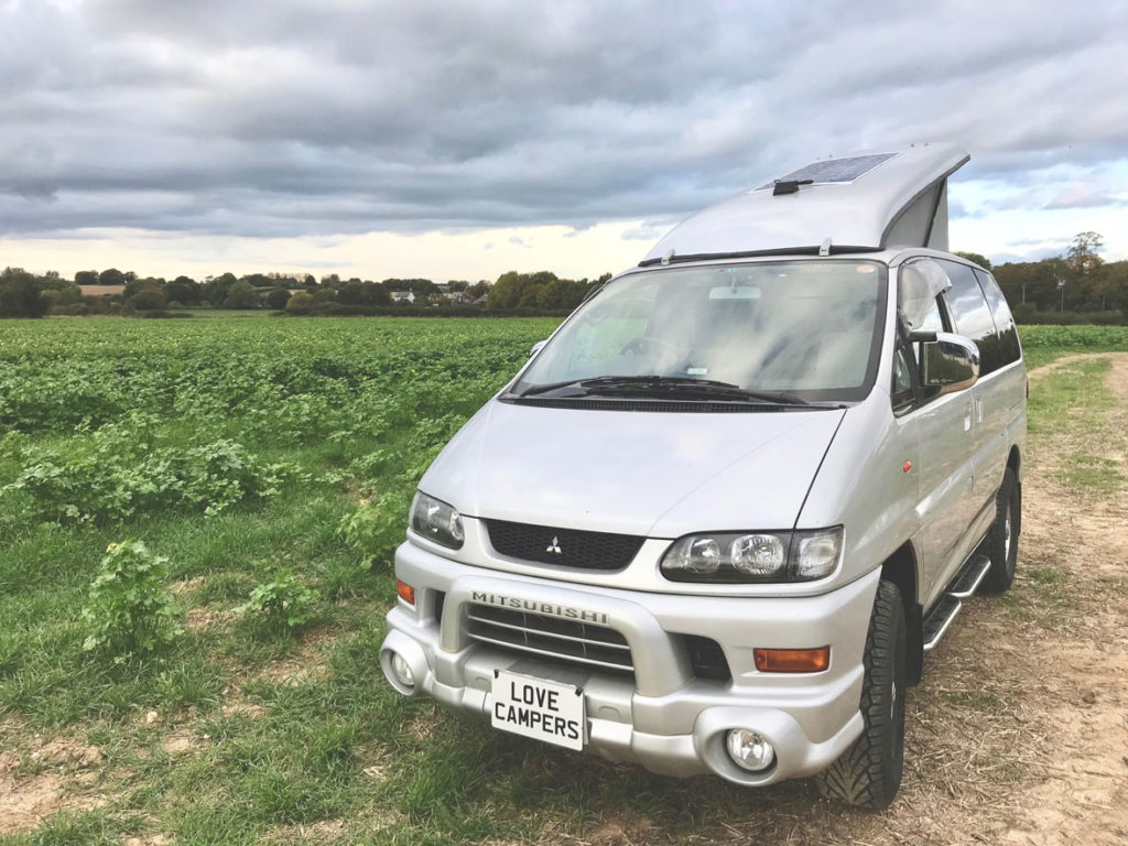 Delica Atlantis Love Campers Poptop Exterior