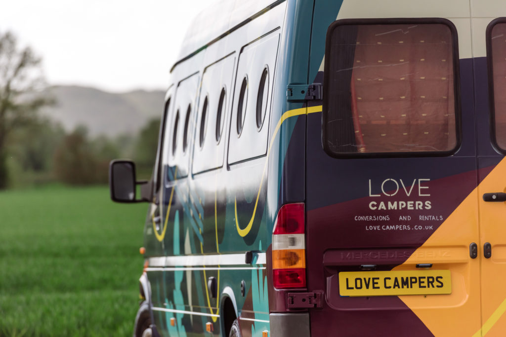 Love Campers Sprinter Conversion - Rear Exterior