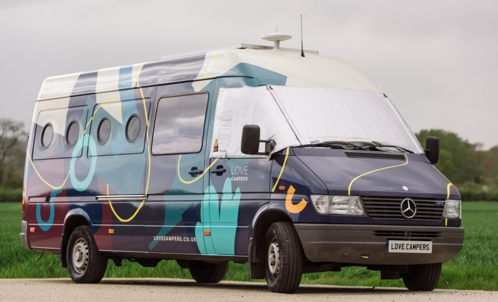 Love Campers Sprinter Conversion - Mural