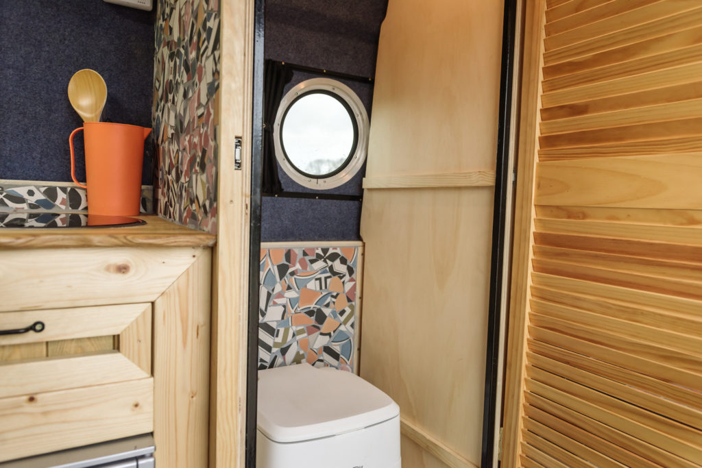 Love Campers Sprinter Conversion - Toilet