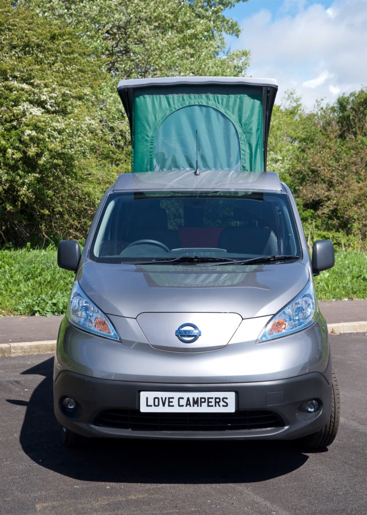 Electric campervan