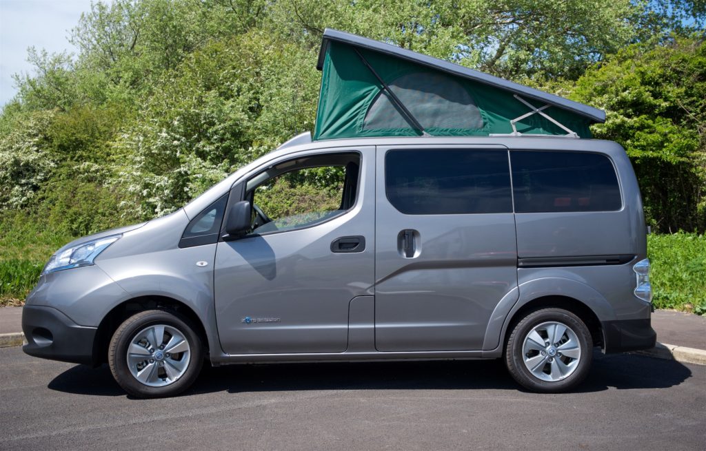 Electric campervan