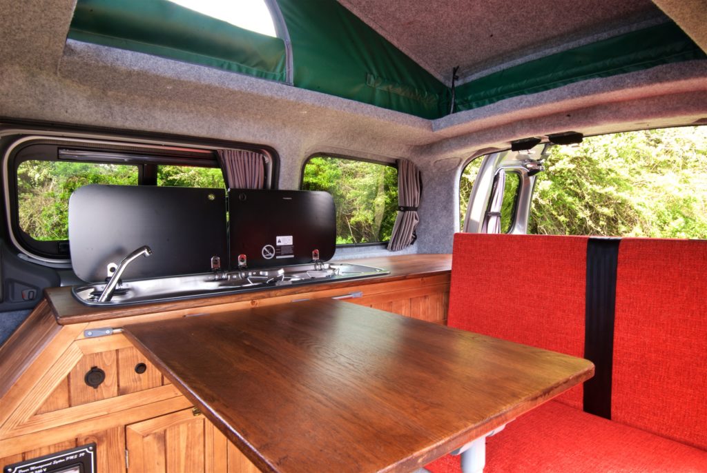 Electric campervan