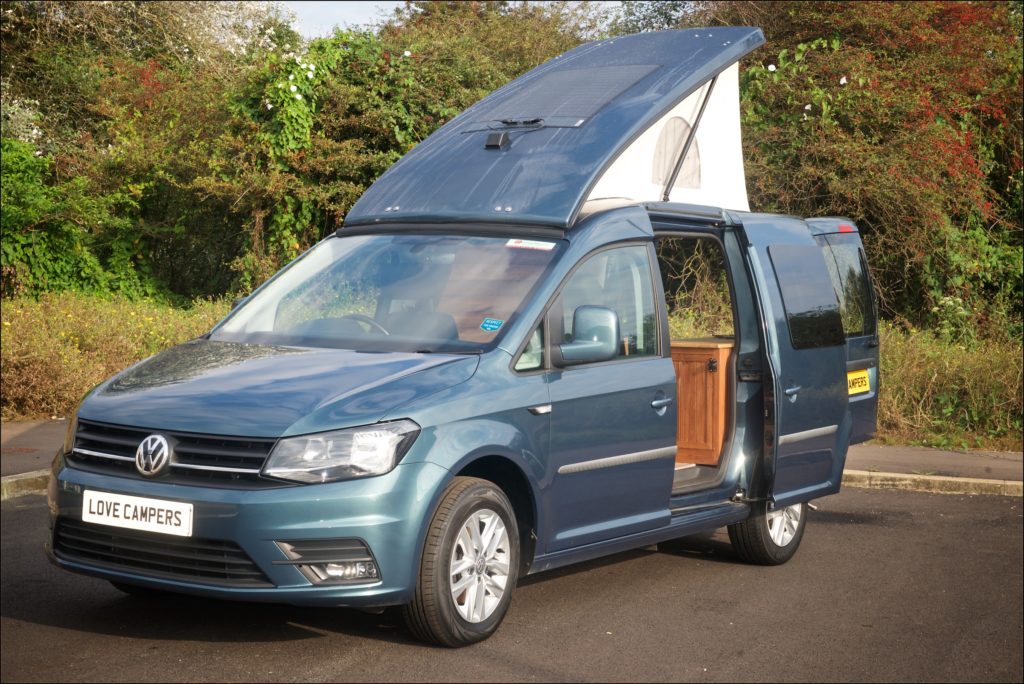 VW Caddy for solo travel