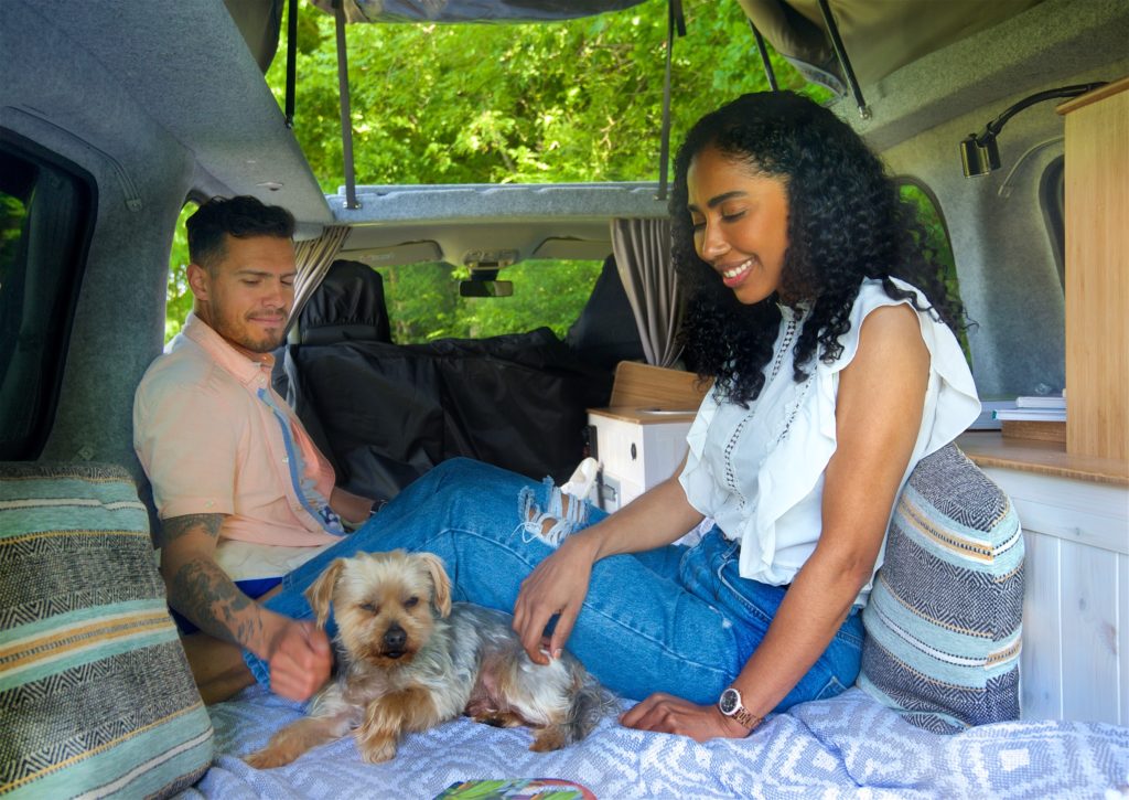 romantic getaway campervan