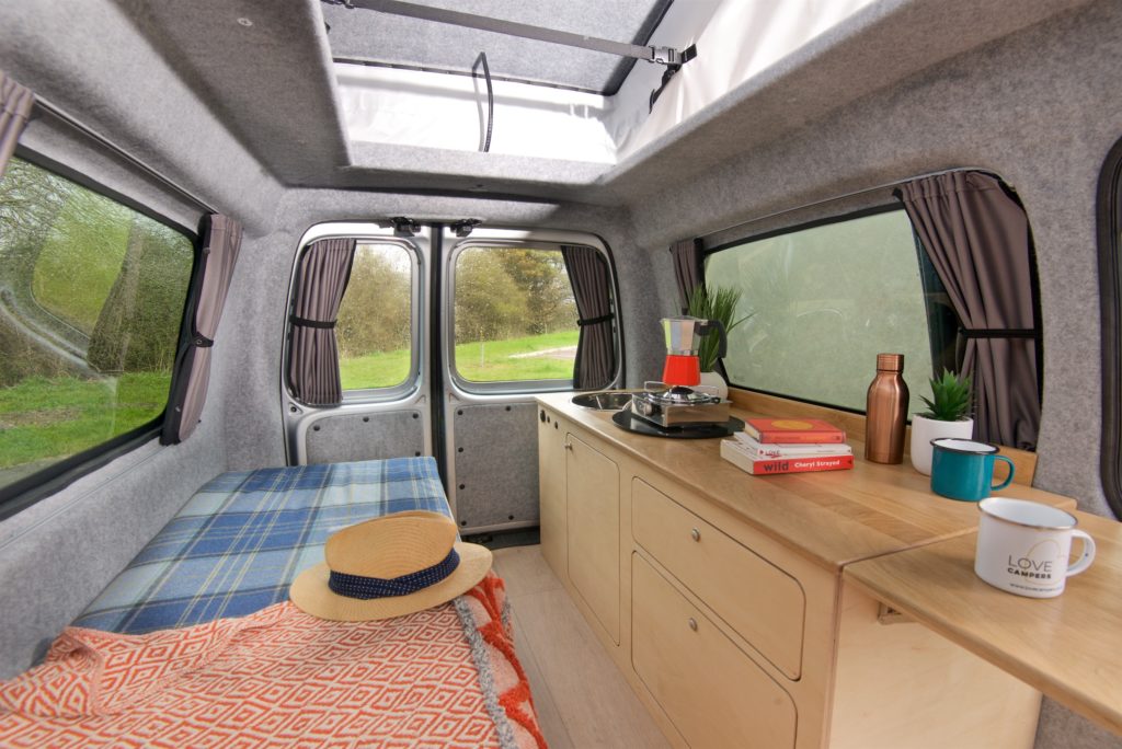 Chamonix campervan interior ID Buzz Campervan interior