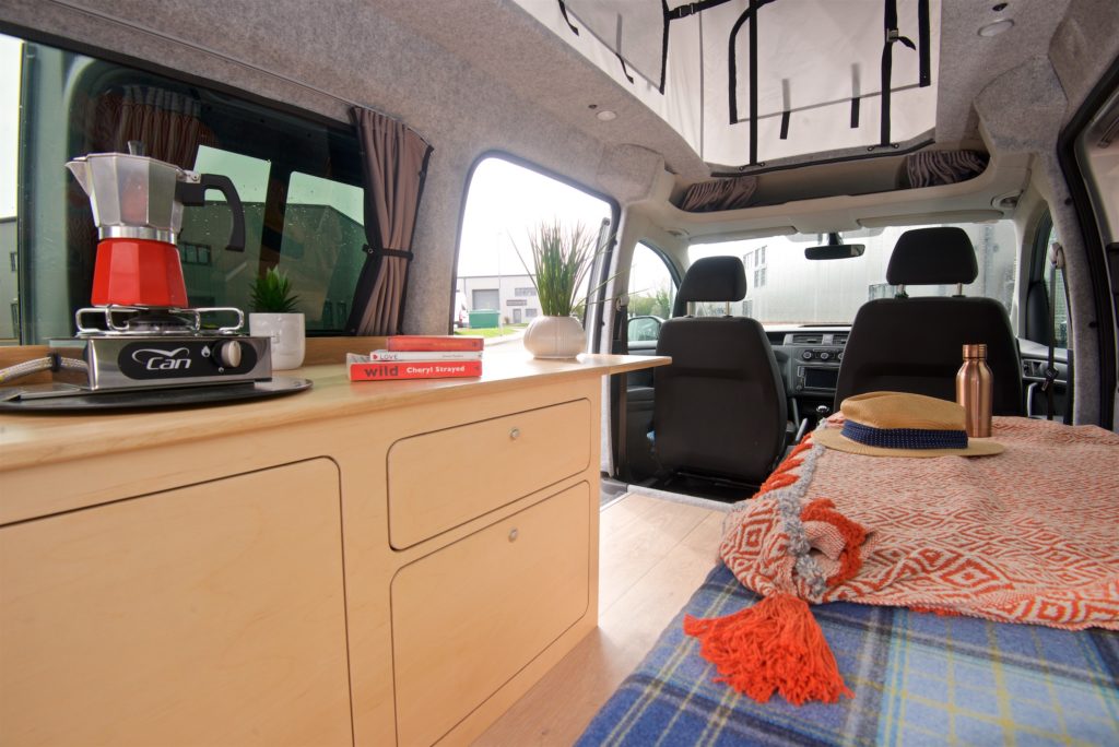 vw caddy campervan conversion